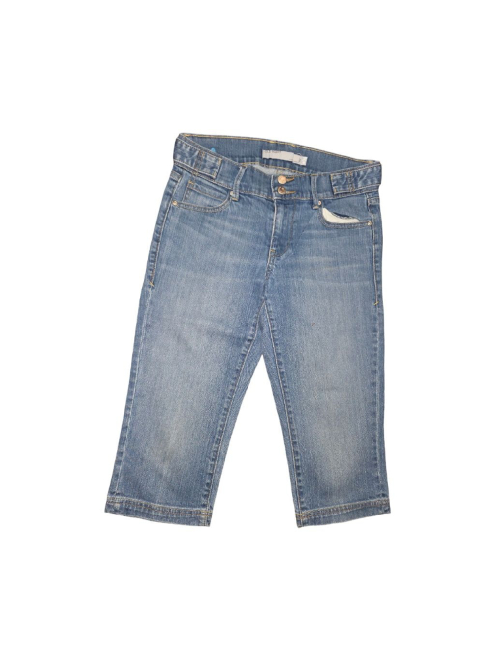 Women's Old Navy Blue Cropped Jeans Size 2 #778